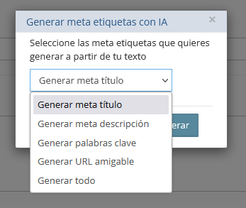 Opciones SEO avanzado con IA para noticias
