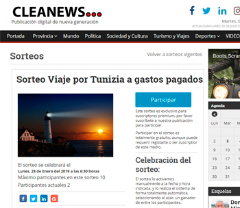 Módulo sorteos folioePress